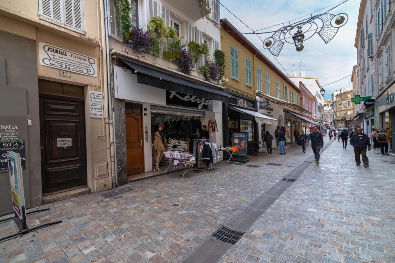Romantic And New Apartment In The Famous Rue Meynadier In The Supercentre Of Cannes Zewnętrze zdjęcie